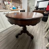 Tavolo  antico rotondo 80cm