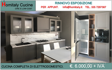 CUCCINA ARREDO3 MEG CON ELETTRODOMESTICI
