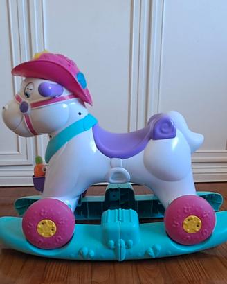 Cavallino dondolo della chicco, con base staccabil