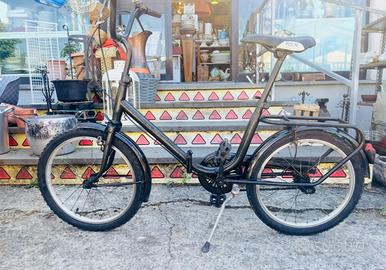 Bici Graziella pieghevole colore nero