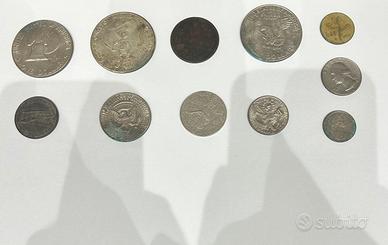 Lotto 11 monete rare