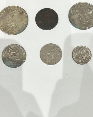 Lotto 11 monete rare