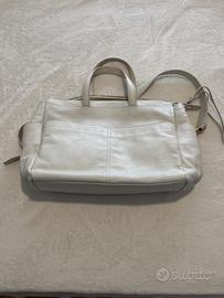 Borsa Coccinelle bianca