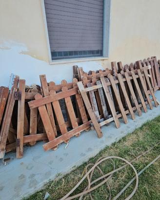 recinto in legno 