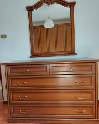 Arredo camera in legno 