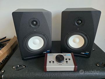 Monitor da studio Swissonic ASM5 + Controller