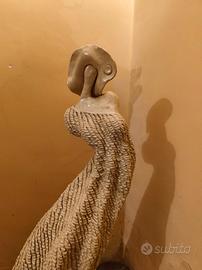 statua in ceramica di 1 mt