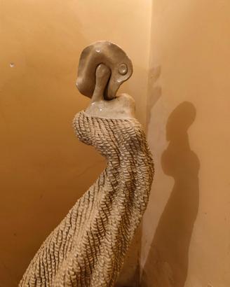 statua in ceramica di 1 mt