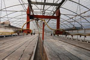 Azienda agricola con serre