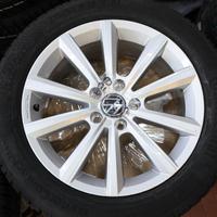 VOLKSWAGEN TCROSS/TAIGO : Kit cerchi LEGA 16" con