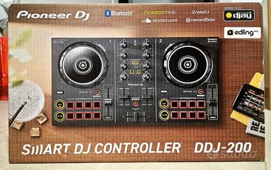 pioneer DJ-DDJ-200 smart dj controller-mai  usato 