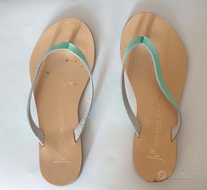 Sandali Infradito in Cuoio NICOLAS LAINAS - Tg 35 