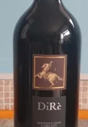 bottiglia magnum di vino Dirè