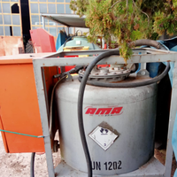 Cisterna gasolio capienza 350 lt