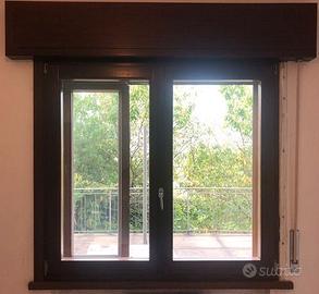 finestre  in LEGNO con doppiovetro  misure varie