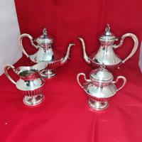 Set in argento 800 caffè e tea