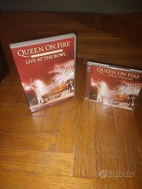 Live Queen on Fire DVD + CD