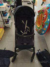 Trio inglesina con pezzi di ricambio