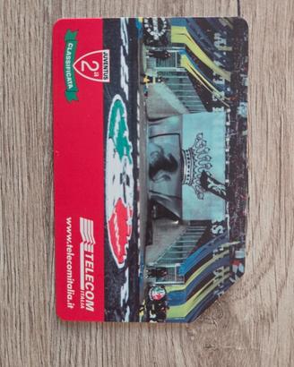 Scheda telefonica Juventus