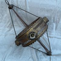Lampadario in ottone