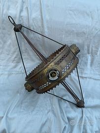 Lampadario in ottone