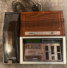 Radio Telefono Sveglia Vintage Legby nuovo