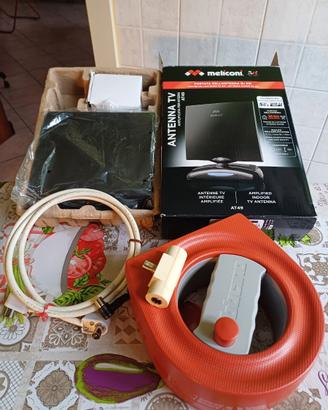 Antenna tv amplificata con accessori
