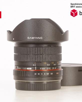 Samyang 8 F3.5 UMC Fish-eye CS II (Canon)