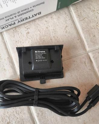 Xtreme Batteria + Caricatore per controller xbox o
