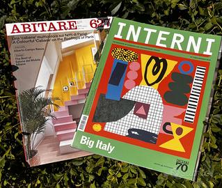 Lotto Riviste Architettura/Design Abitare, Interni