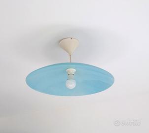 Lampadario - Lampada da Soffitto con Paralume Blu