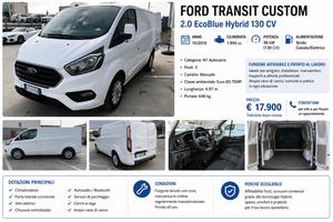 Ford Transi Custom 2.0 EcoBlue Hybrid 130 CV