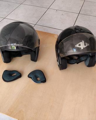 Caschi per motocicletta per uomo e donna