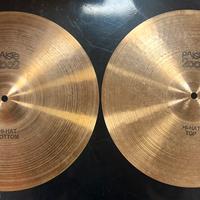 Hi Hat Paiste 14” Vintage 2002 Black Logo