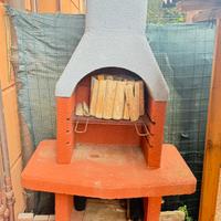 Barbecue in cemento