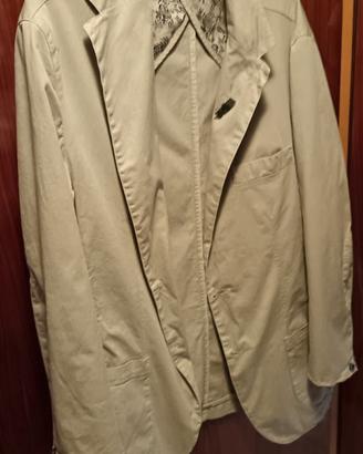 Giacca estiva/autunnale beige tg. 56