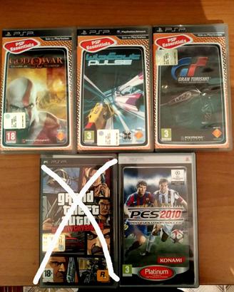 GIOCHI PER PSP