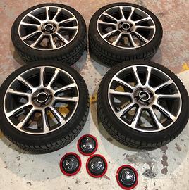 Cerchi 17 abarth 595 originali