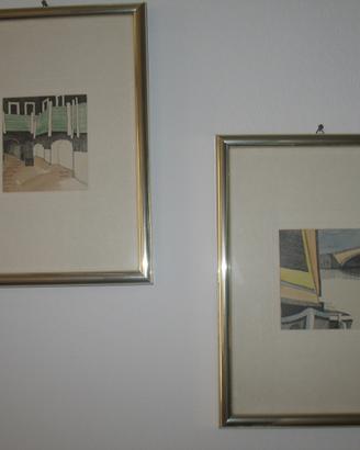 Coppia quadri A. Martini
