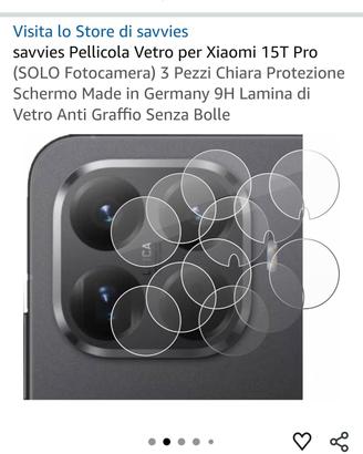 vetrina per telecamere Xiaomi 15 t pro 
