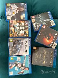 Lotto giochi play 4 con cofanetto limited edition