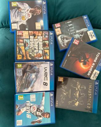 Lotto giochi play 4 con cofanetto limited edition