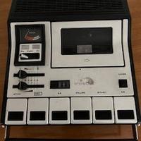 Mangiacassette Grundig CR 485 anni 80