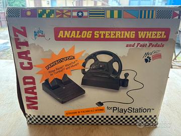 Volante e pedali per playstation