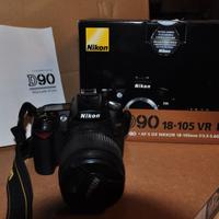 Nikon D90 con 18-105