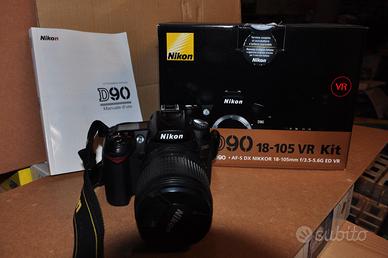 Nikon D90 con 18-105