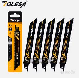 Lame seghetto a gattuccio x metallo universali