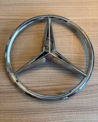 Stemma Mercedes Benz 19cm Chrome Star Emblem badge