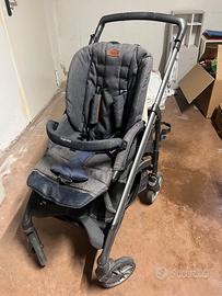 Trio inglesina, lettino, sdraietta e fascia