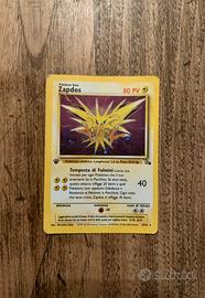 Zapdos Fossil 15/62 Holo Prima Edizione